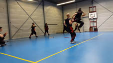 Xia Quan Kung Fu demo voor “Mytylschool de Brug”